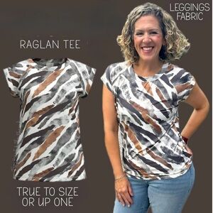 LuLaRoe Ashley Raglan T 1976